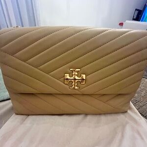 Tory Burch Kira Chevron Convertible Shoulder Bag! Great Condition